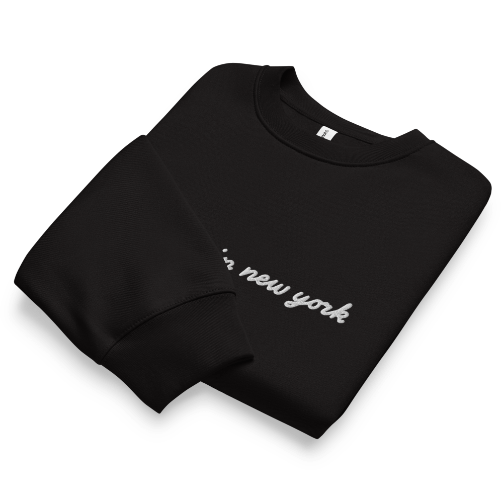 ‘Meet Me in New York’ Embroidered Oversized Sweatshirt - Image 19