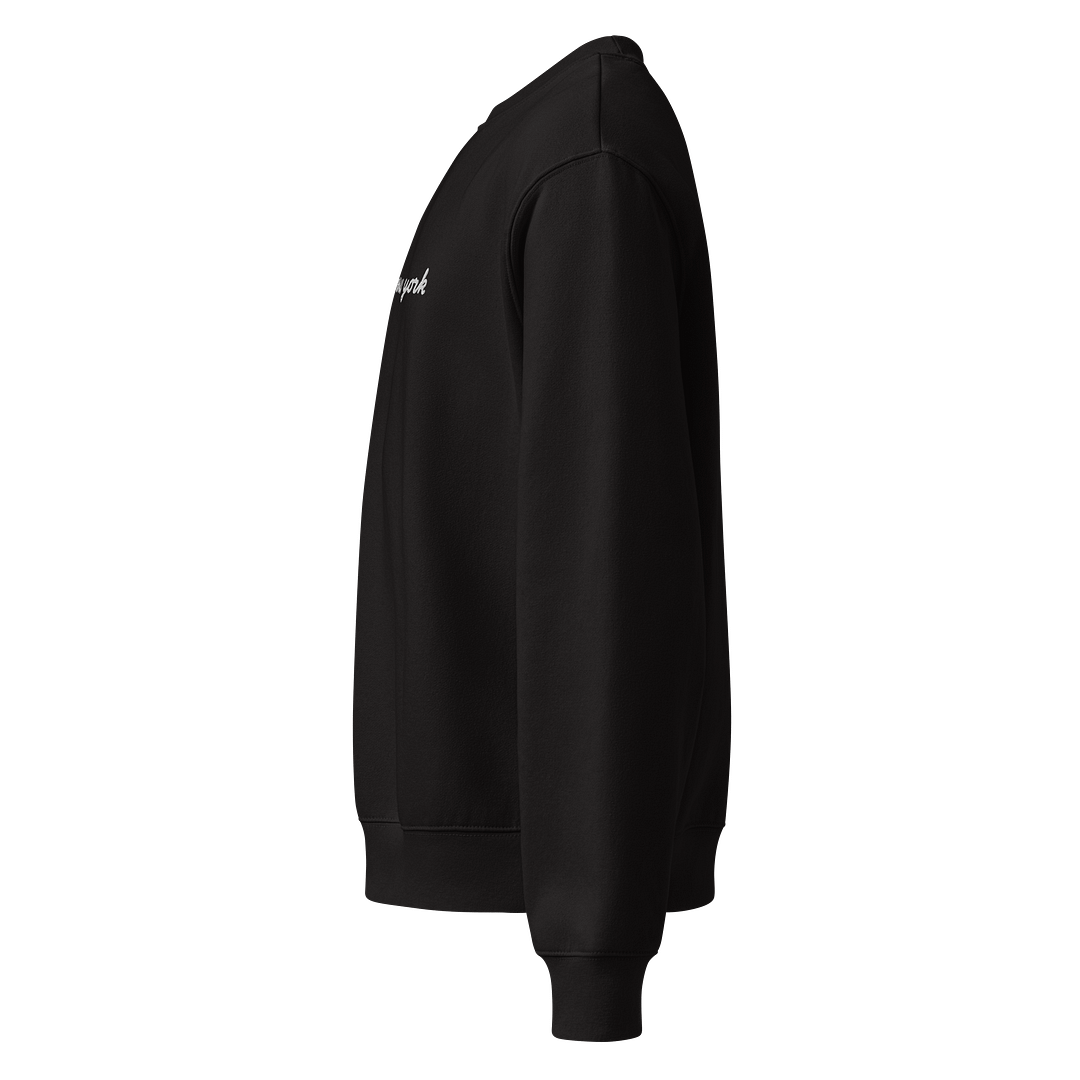 ‘Meet Me in New York’ Embroidered Oversized Sweatshirt - Image 5