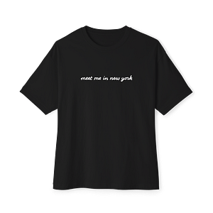‘Meet Me in New York’ Heavyweight Boxy T-Shirt