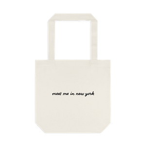 ‘Meet Me in New York’ Canvas Tote Bag